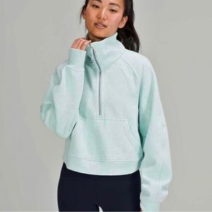 Lululemon oversized half zip scuba pullover